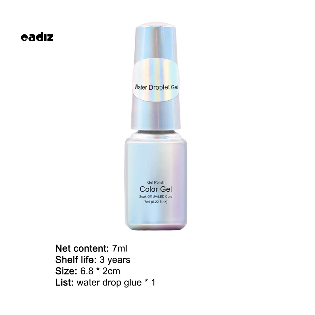 Sơn Móng Tay Nhẹ Nhàng Dạng Nhỏ Giọt Nước Đá Quý Trong Suốt