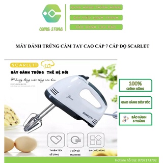 MÁY ĐÁNH TRỨNG CẦM TAY CAO CẤP 7 CẤP ĐỘ SCARLETT – BẢO HÀNH 6 THÁNG