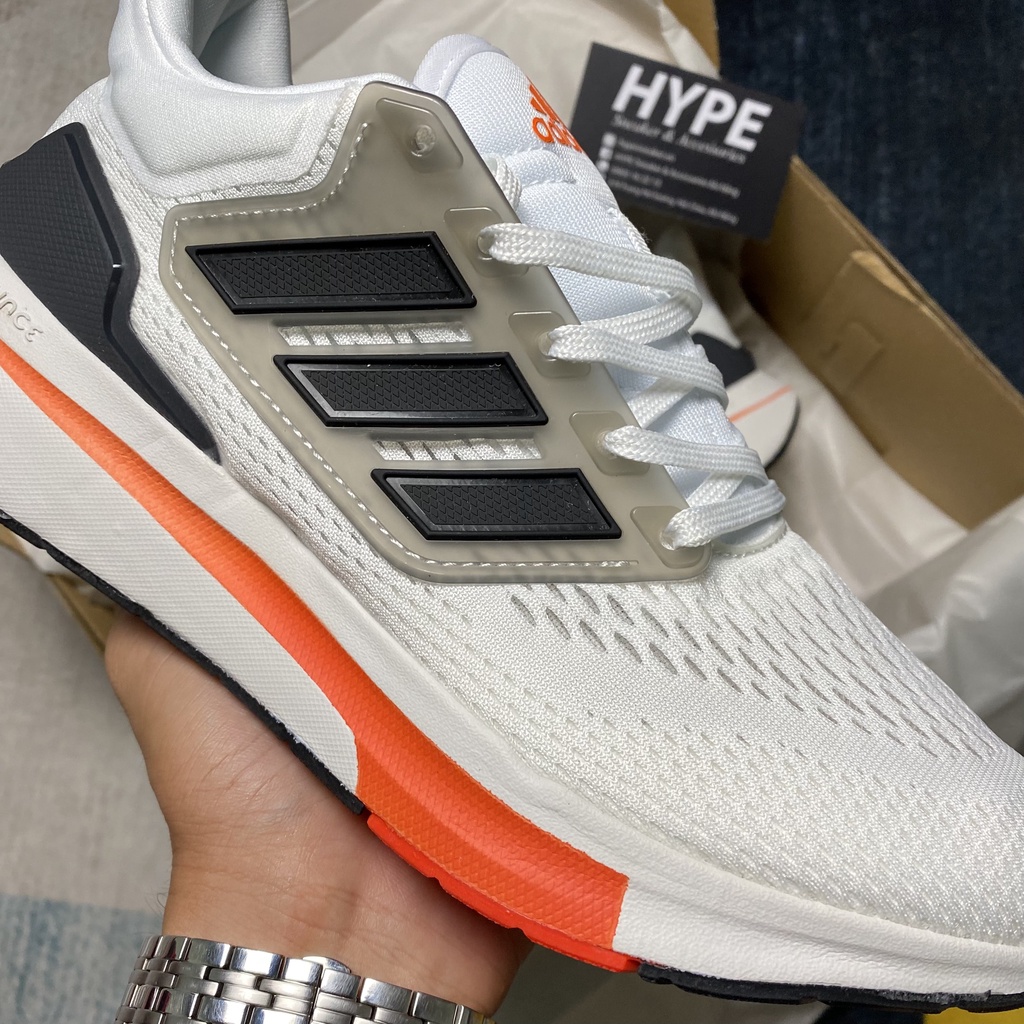 Giày chạy bộ EQ21 Trắng Cam - Phiên bản 1:1 chuẩn | Hype Sneaker