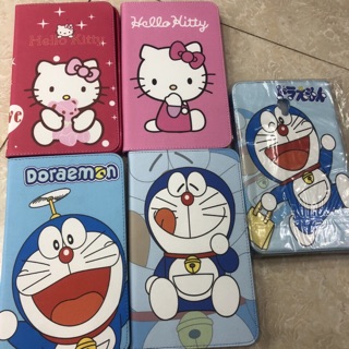 Bao da máy tính bảng samsung Tab A (T385) doremon kitty