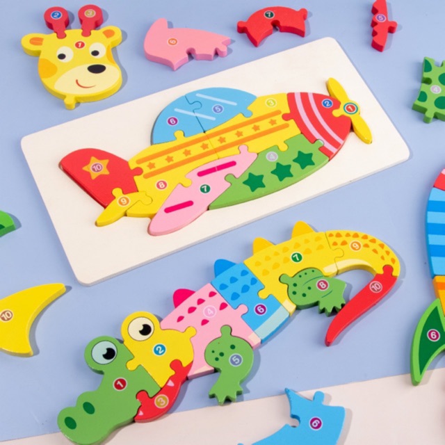 Puzzle gỗ 3d