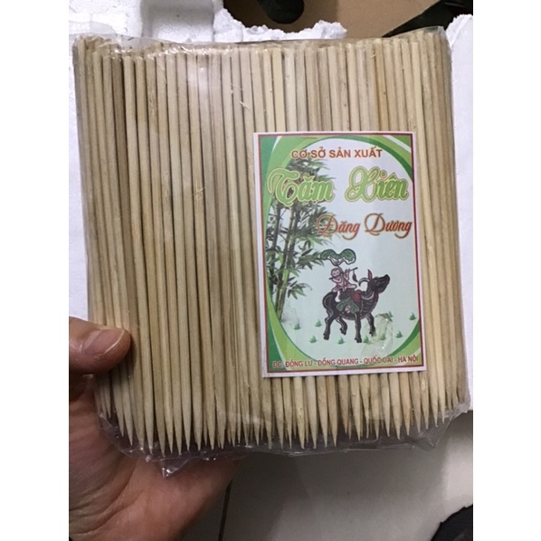 Tăm xiên gói 500g dài 15cm to đẹp