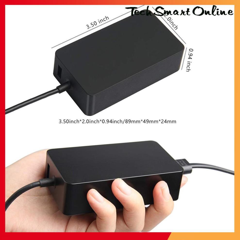 ⚡ Sạc Microsoft surface pro 1, Microsoft surface pro 2 Tablet (12V-3.6A - USB 5V-1A) ORG