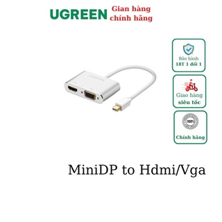Cáp mini displayport to hdmi, vga ugreen 20421