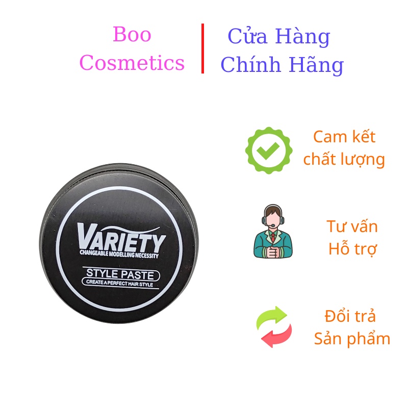 Sáp vuốt tóc nam Wax vuốt tóc Variety Germani-giữ nếp 20h