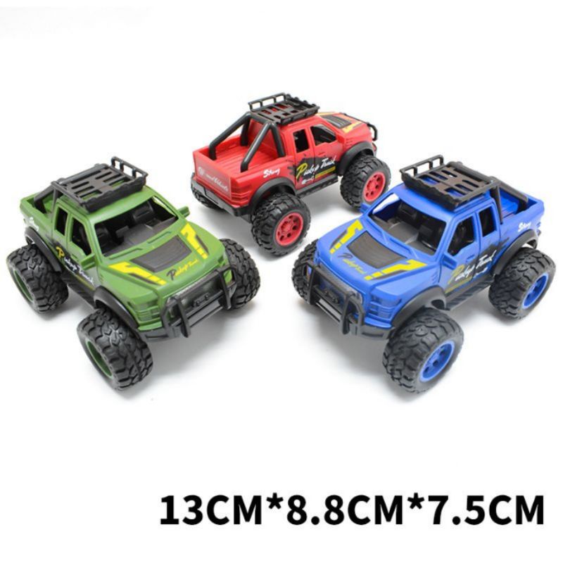 Túi 3 xe bán tải, xe jeeb, xe địa hình cho bé