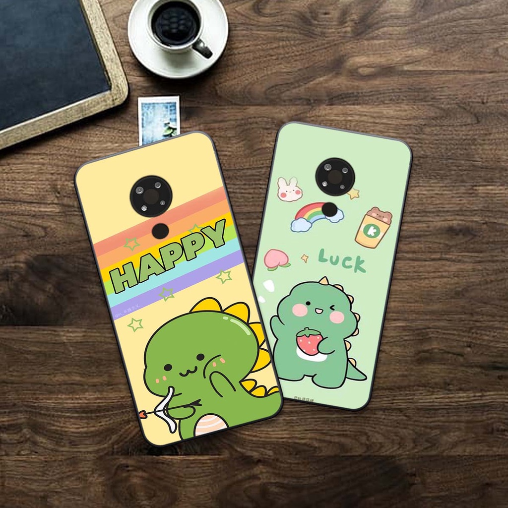Ốp lưng điện thoại Nokia 3.4 in hình khủng long siêu cute, đáng yêu
