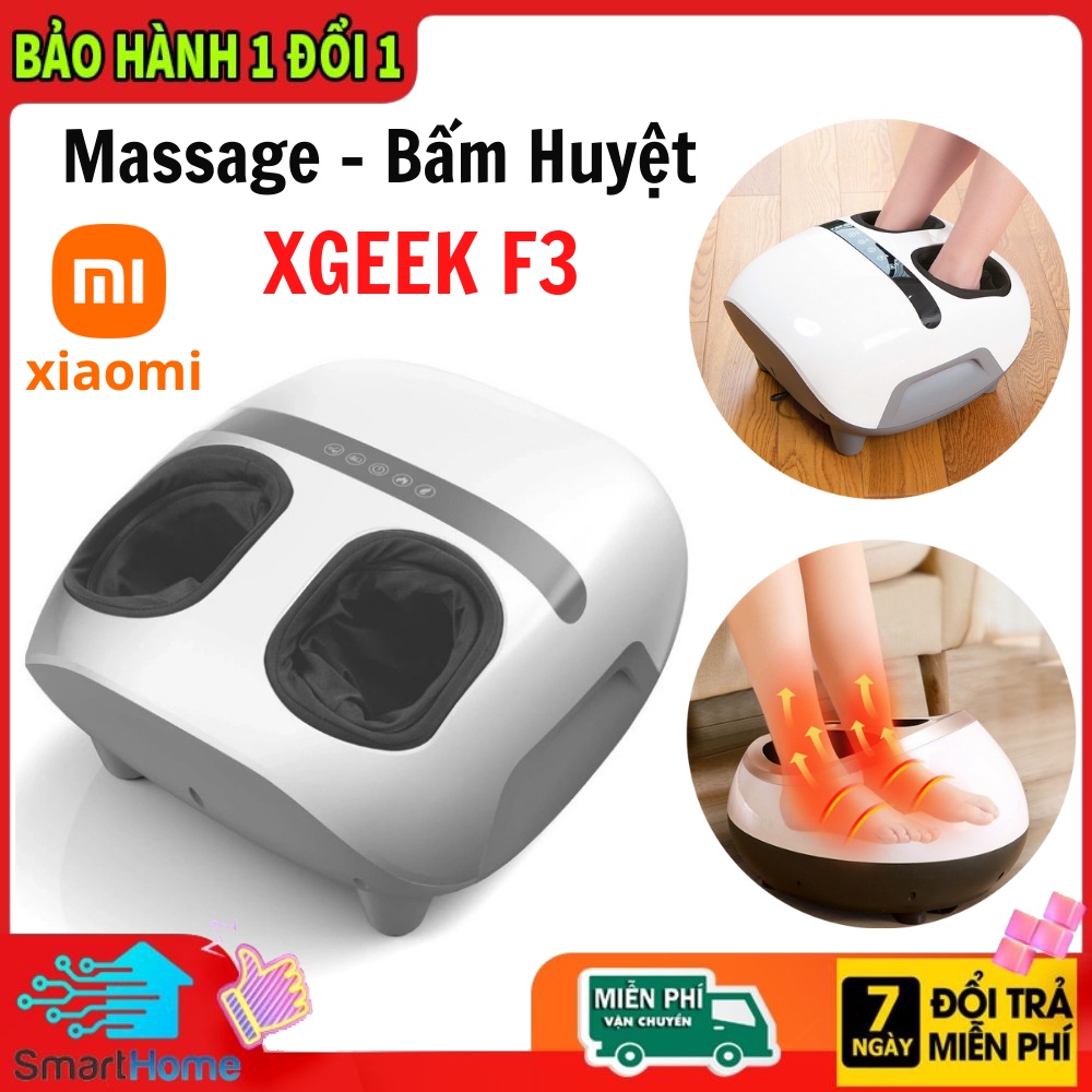 Máy massage bấm huyệt Xiaomi XGEEK F3 - mát xa chân 360 độ - Bảo Hành 12 Tháng