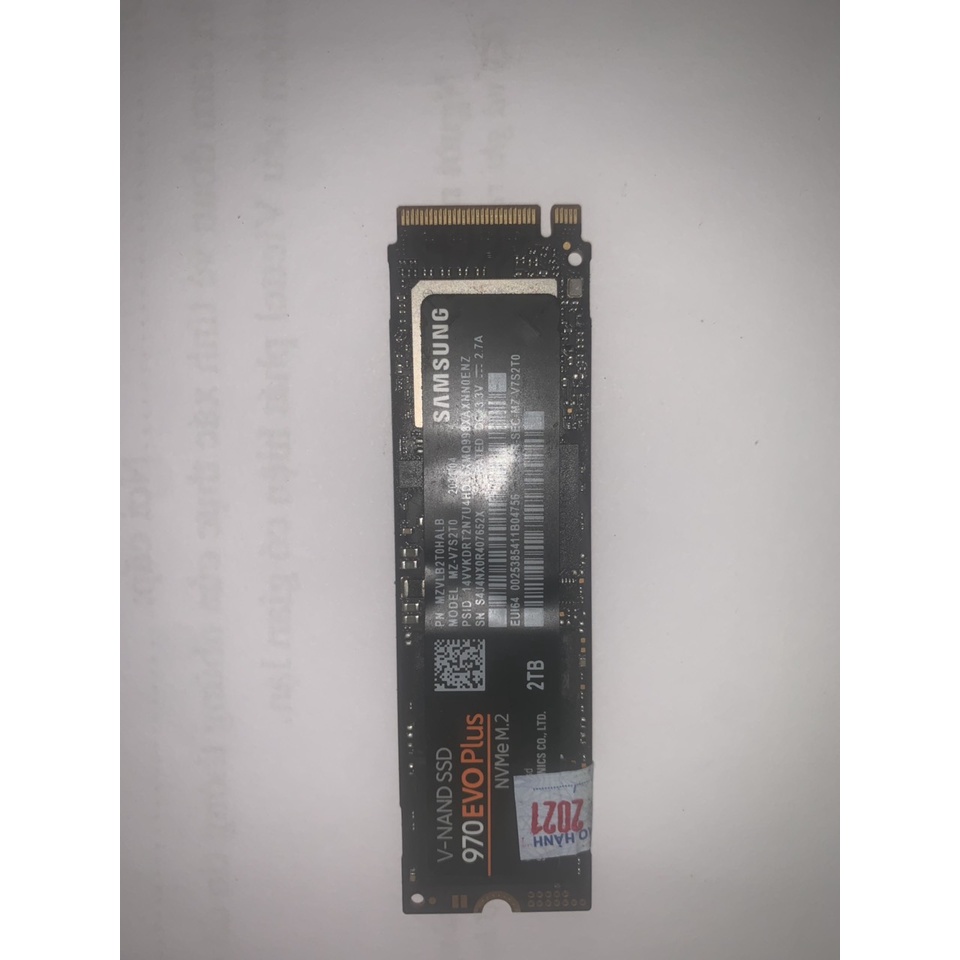 Ổ cứng SSD Samsung M2 NVMe 970 EVO 1TB 2TB EVO Plus, 981A  - Bảo hành hãng | BigBuy360 - bigbuy360.vn