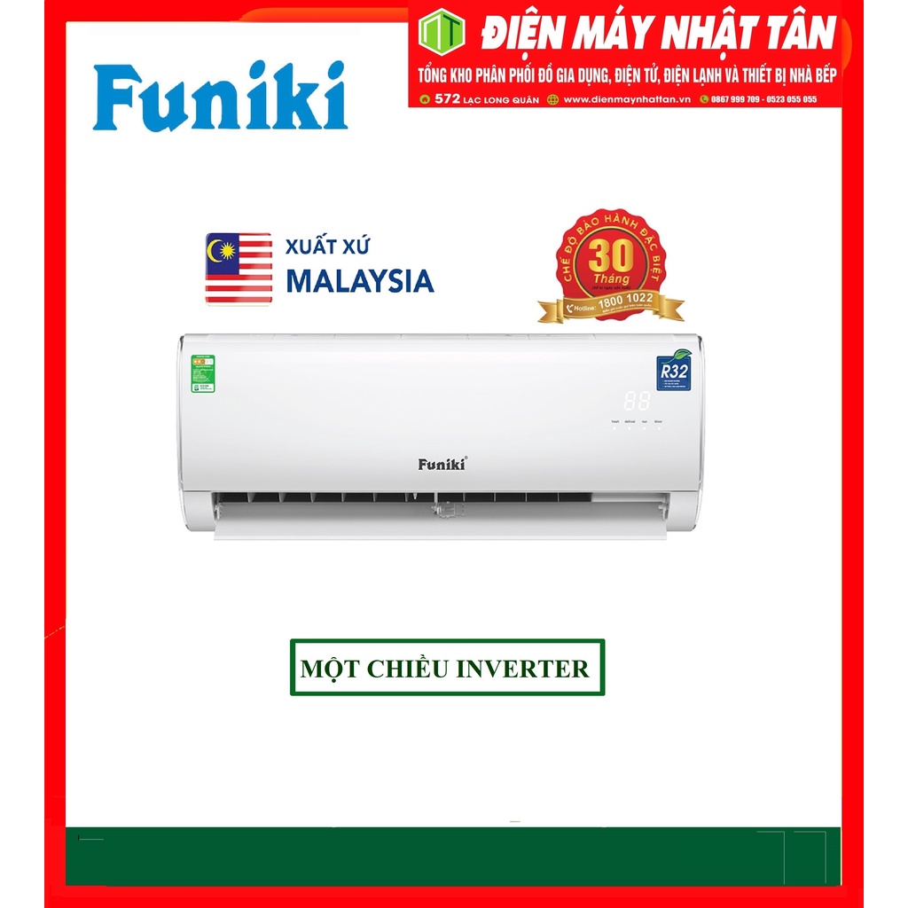 Điều Hòa Funiki 12000Btu 1 Chiều Inverter HIC12TMU