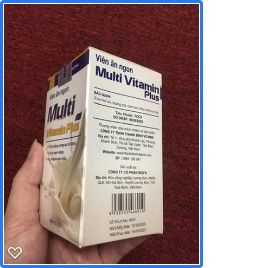 VIÊN UỐNG TĂNG CÂN MULTIVITAMIN THÁI LAN PLUS HỘP 60 VIÊN ( MUA 1 TẶNG 1 mặt nạ đắp mặt, gel rửa tay, xịt kháng khuẩn)