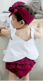 Set đồ cho bé gái - 3 chi tiết