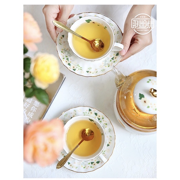 Set trà chiều Châu Âu phong cách Vintage