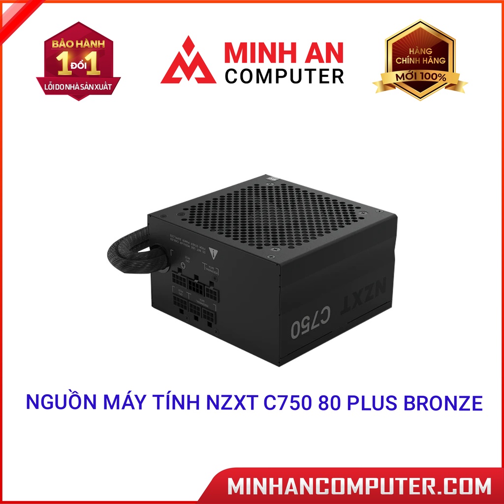 Nguồn máy tính NZXT C750 80 Plus Bronze