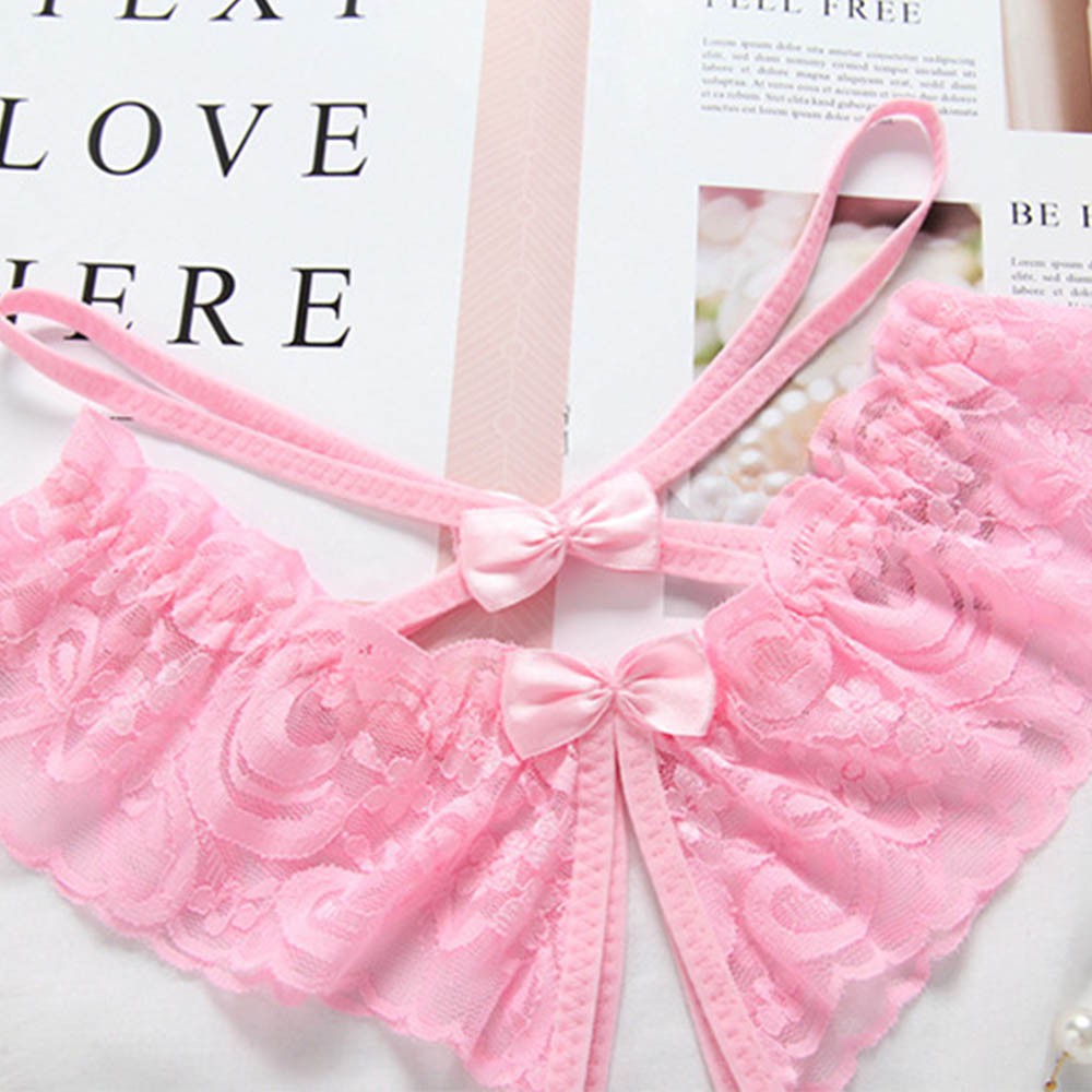 Quần lót ren hoa thiết kế hở độc đáo quyến rũ cho phái nữ