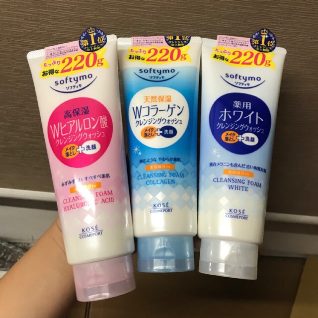 Sữa rửa mặt Kose Softymo Nhật Bản