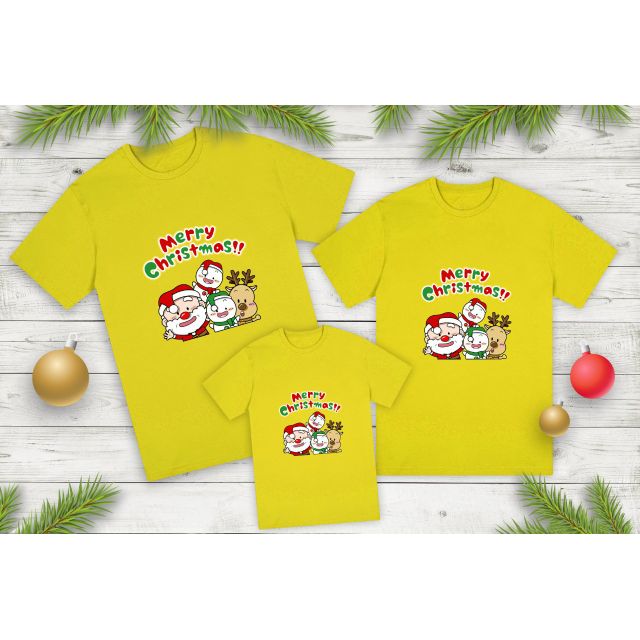 ⚡SIÊU_SALE_NOEL⚡ Áo thun noel siêu dễ thương, đủ size và màu (kéo ảnh xem màu)
