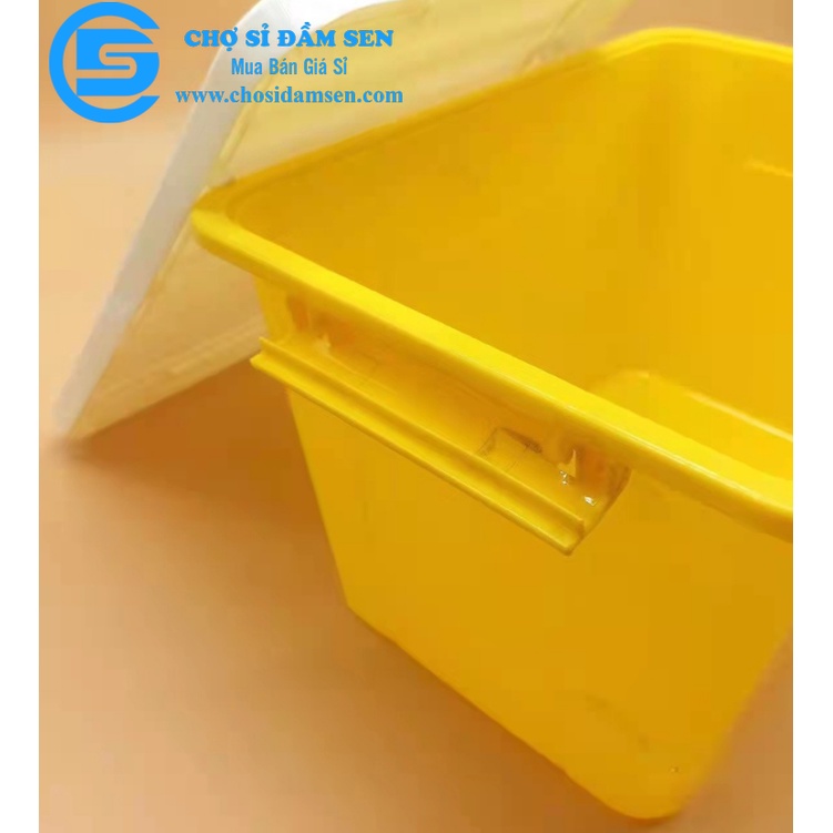 [Mua 10 TẶNG thùng nhựa] Khăn giấy ướt Vịt Vàng loại 80 tờ - hàng nội địa trung cao cấp G357-KGVitVang