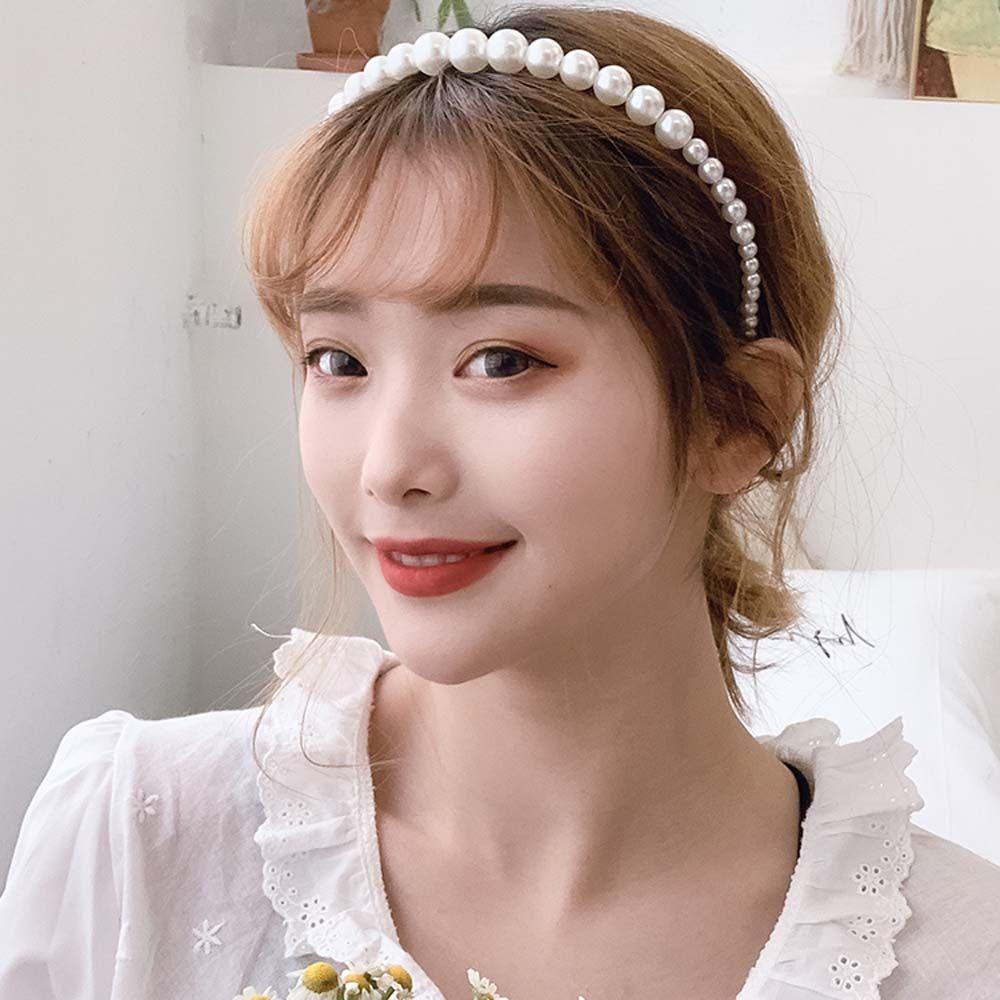 NICKOLAS Băng Đô Kim Loại Đính Hoa Đơn Giản Thanh Lịch