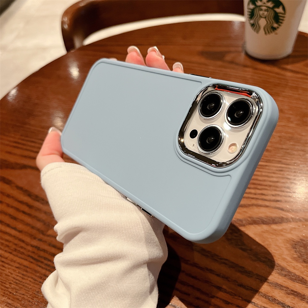 Ốp Điện Thoại TPU + silicon Mềm Cao Cấp Bảo Vệ camera Chống Sốc Sang Trọng Cho iPhone 14 plus14 Pro max