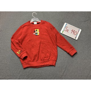 Áo nỉ đỏ mickey thêu