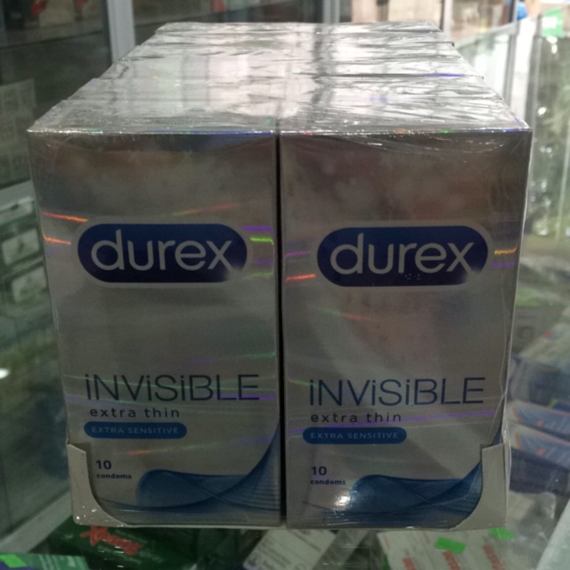 Bao cao su Durex invisible loại siêu siêu mỏng