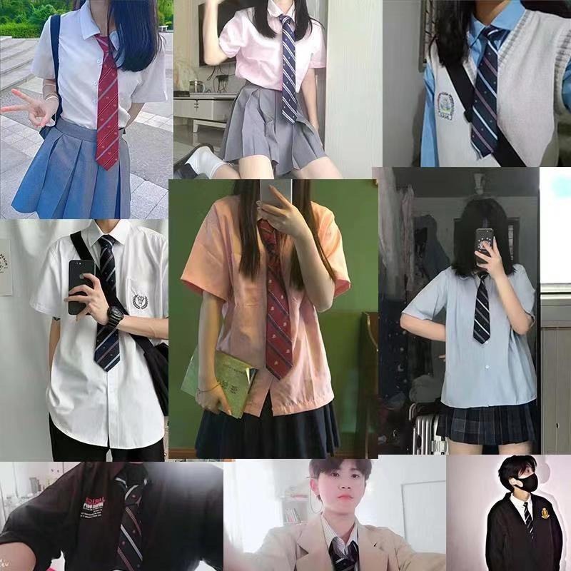 Cà Vạt Thắt Sẵn Dành Cho Học Sinh Nam Nữ - Cực Đẹp