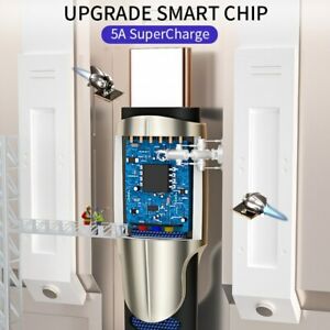 Cáp Sạc Nhanh 5a Usb Type C / Micro Usb Dài 1m