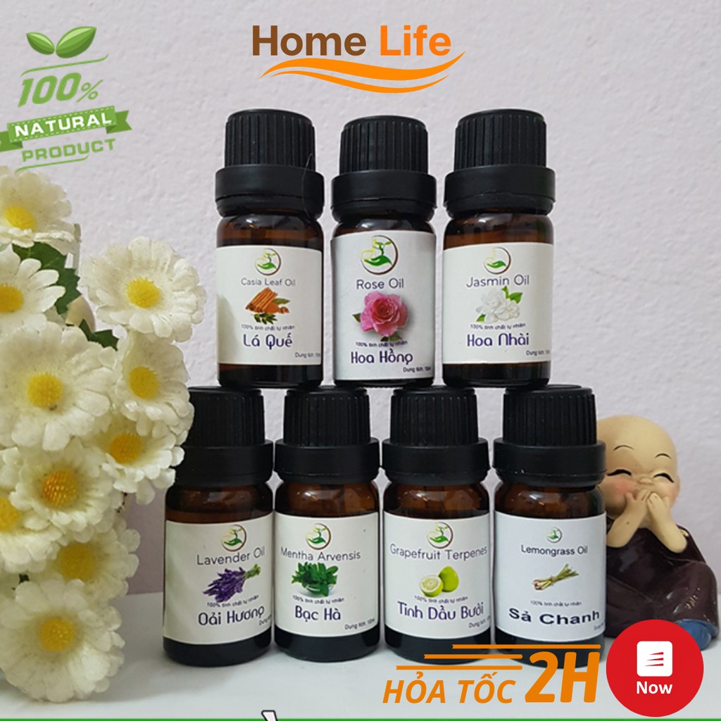 Tinh Dầu Nguyên Chất ❤️ 𝑭𝑹𝑬𝑬𝑺𝑯𝑰𝑷 ❤️ Tinh Dầu Thái Dương Đuổi Muỗi, Xông Phòng 10ML Chiết Xuất Từ Thiên Nhiên