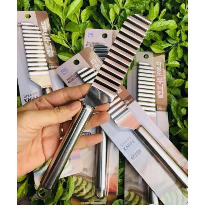 Dao Thái Tạo Hình Thực Phẩm GGOMI GG353 Hàn Quốc làm từ thép không gỉ