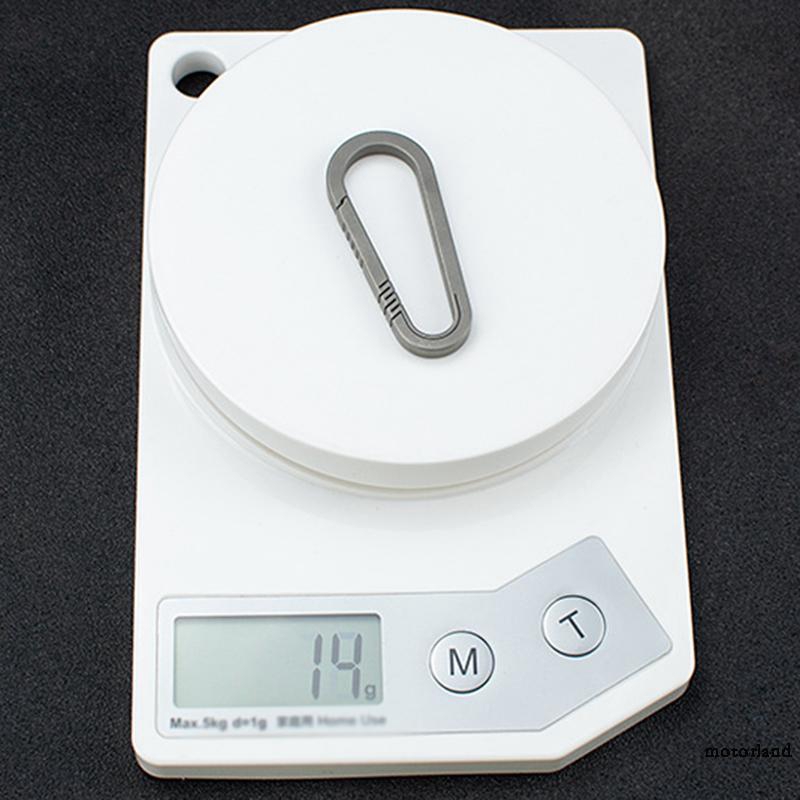 Móc khóa bằng hợp kim titan chống thấm tiện dụng
