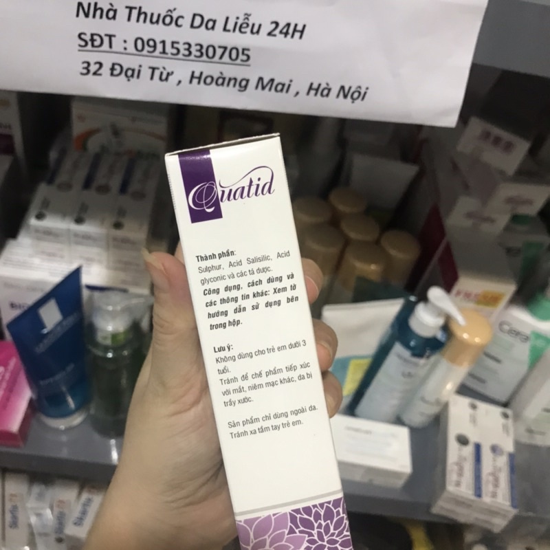 SỮA RỬA MẶT SỮA TẮM QUATID 150ml