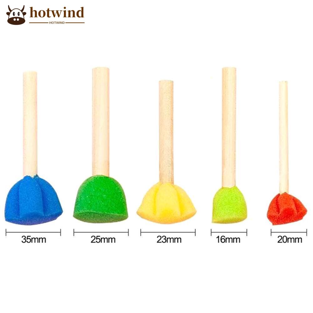 Set 5 Cọ Xốp Vẽ Tranh Nghệ Thuật Cho Bé