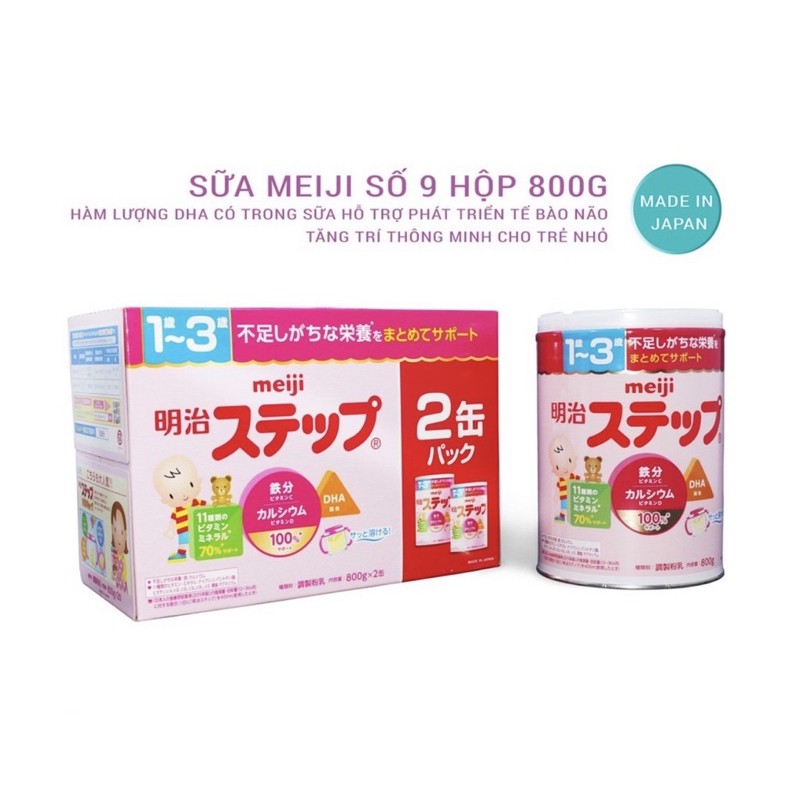 Sữa Meiji Nội Địa 0-1 Tuổi 800g