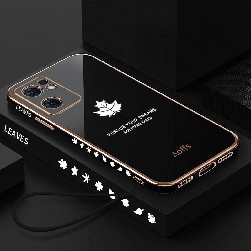 Ốp Điện Thoại Mềm Mạ Điện Thời Trang Cho OPPO reno 10 A18 Reno7 Pro 5G 7Z OPPO A76 A96 Reno 7 Z 6Z 6 Pro Reno7Pro