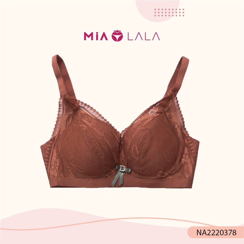 Áo ngực nữ không gọng ren đệm dày 4cm siêu đẩy MIALALA 0378 NA2220378