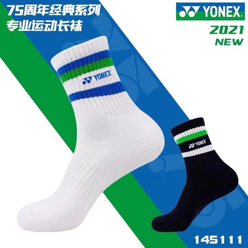 Tất cầu lông Yonex 2 vạch cao cổ