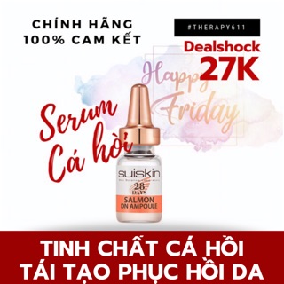 "HOT" # Tinh Chất Cá Hồi - Tế Bào Gốc 𝗦𝗔𝗟𝗠𝗢𝗡 𝗗𝗡 𝗔𝗠𝗣𝗢𝗨𝗟𝗘 𝗦𝗨𝗜𝗦𝗞𝗜𝗡 28 Days 2ml/ống...#