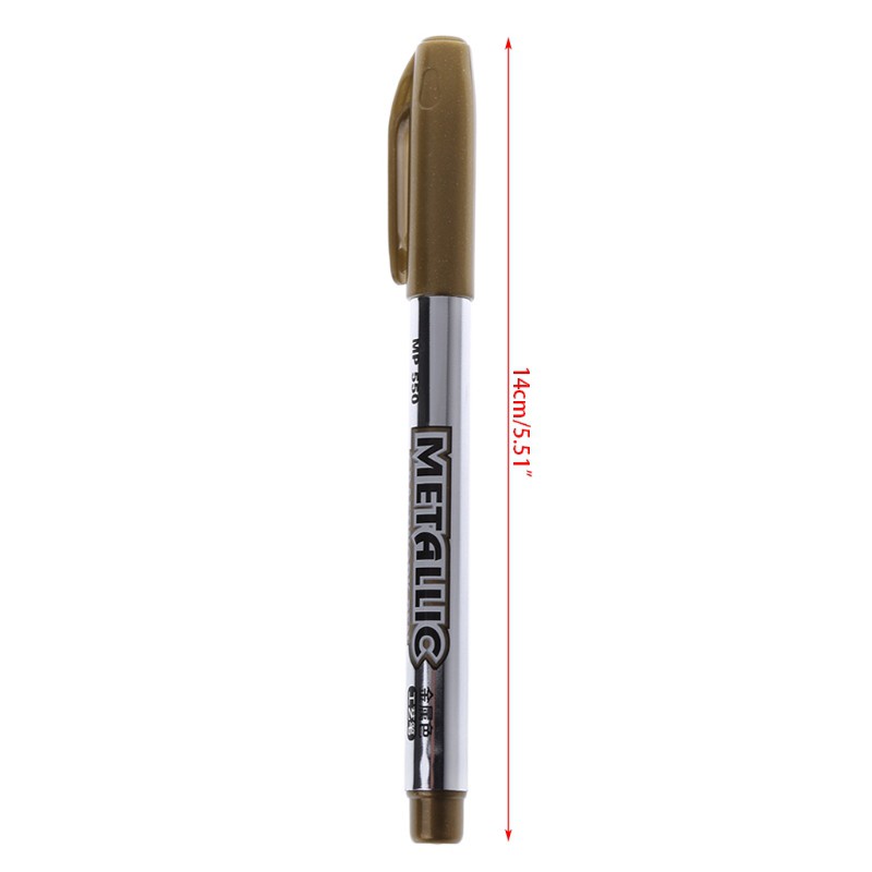 Bút Lông Mực Kim Loại 1.5mm Chống Thấm Nước Dành Cho Học Sinh