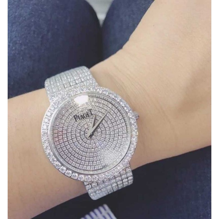 Đồng Hồ Nữ piaget quai full đá