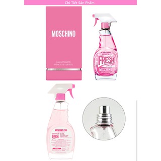 Nước hoa moschino pink 100ml fullbox