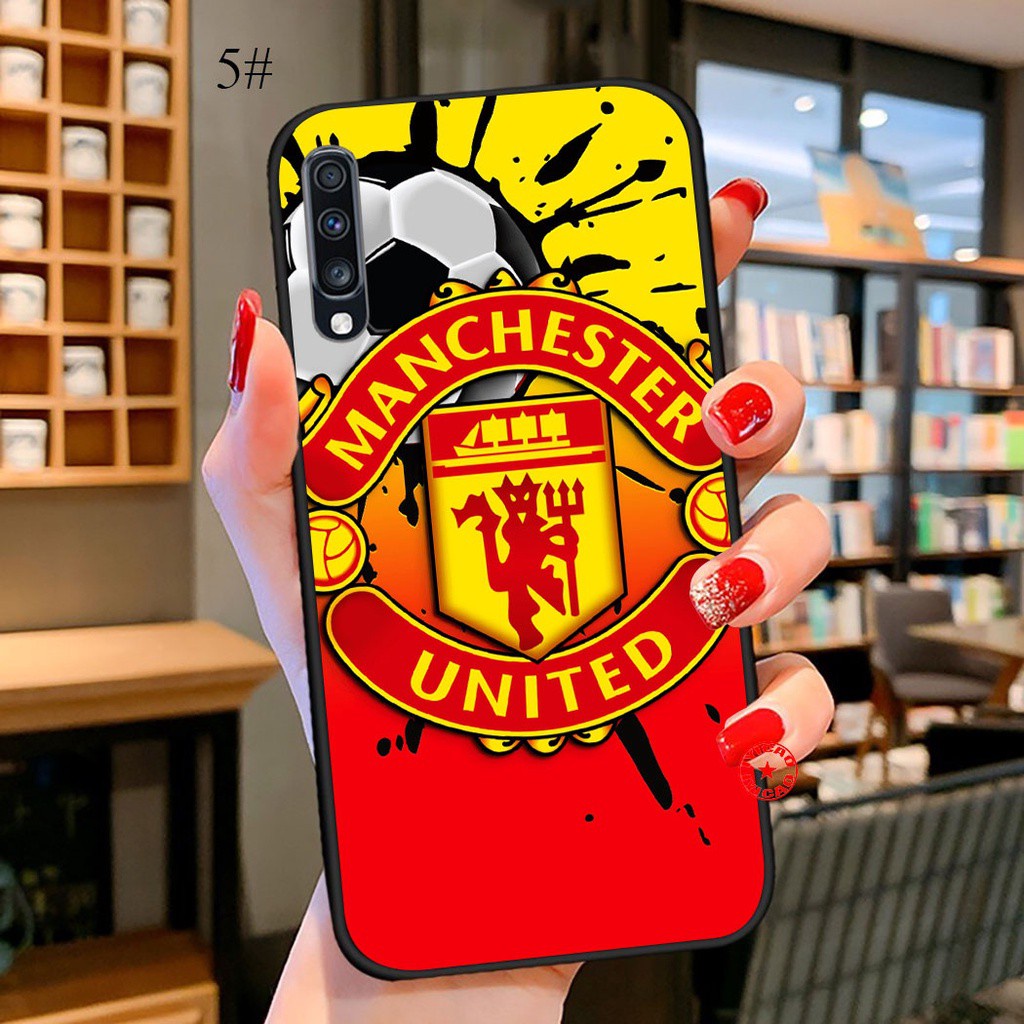 Samsung Galaxy J4 J5 J6 J730 J7 Duo Plus Prime Core Pro J8 Soft Silicone Phone Cover 91LO Manchester United LOGO