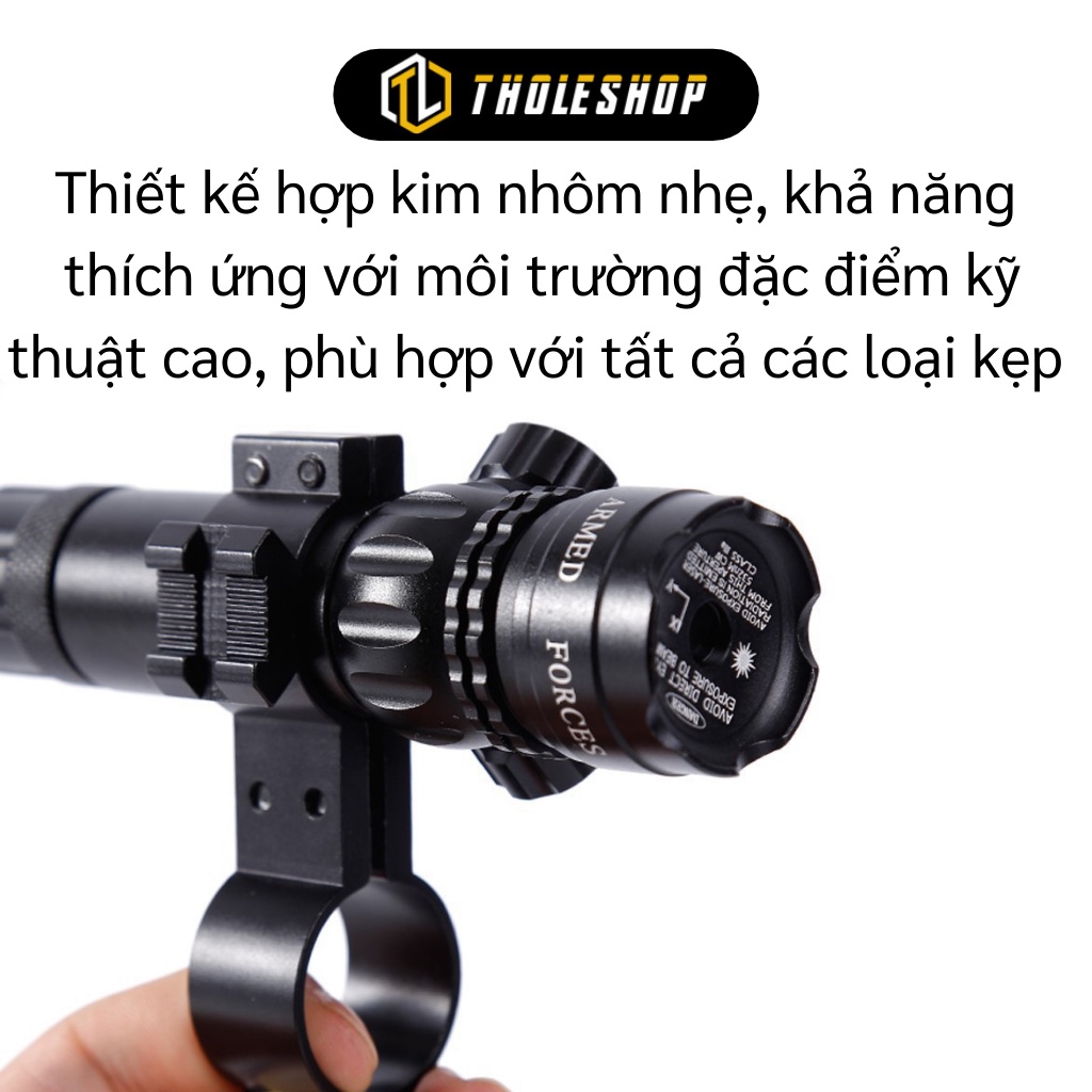 Đèn Laser Cực Mạnh - Bút Laser Scope Chỉnh Tia Xanh/Tia Đỏ Dùng Dọi Công Trình Fullbox 7146