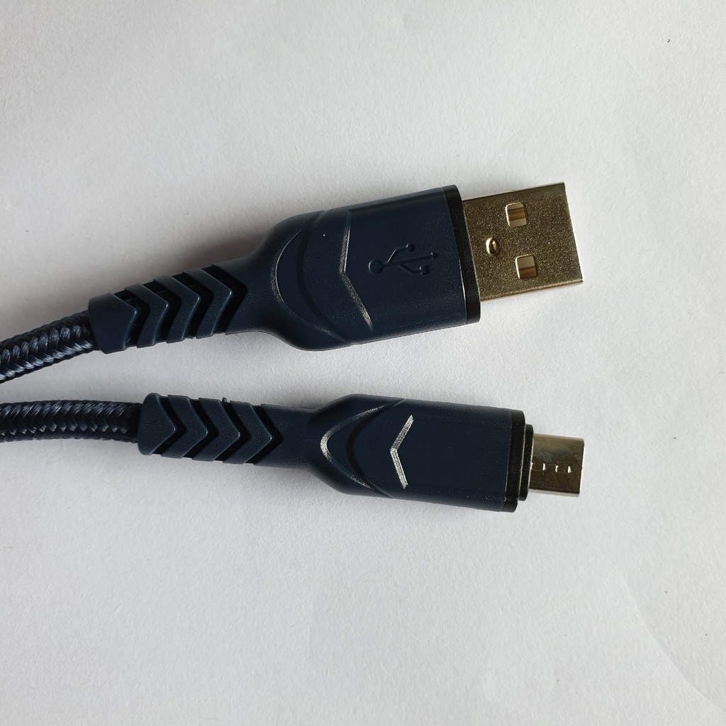 Dây sạch Hoco X59 Micro 1m, cáp sạc nhanh 2.4A Hoco X59 chân Micro dây Nylon siêu bền dài 1M cho Android