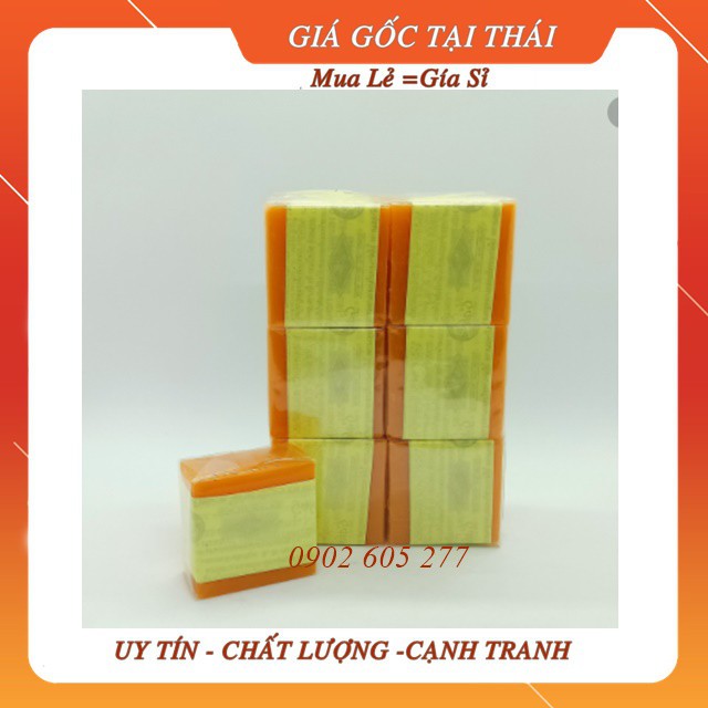 [Combo] 12 Xà phòng trắng da nghệ cam Thái Lan