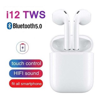 Tai nghe Bluetooth Không Dây i12 Hàng Chính Hãng Tai Nghe Không Dây CHẤT LƯỢNG TỐT,