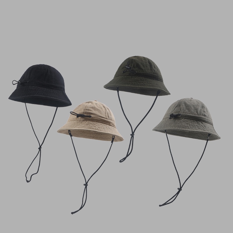 Nón Tai Bèo Mềm Thoáng Khí Có Dây Rút Dễ Phối Đồ Tiện Lợi