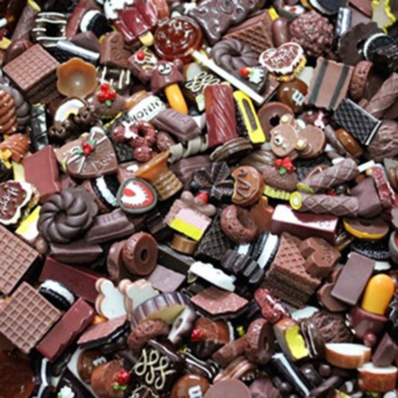 Phụ Kiện Hạt Nhựa Trang Trí Ốp Lưng Điện Thoại