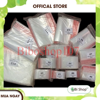 🎶Túi zip sọc đỏ - Túi zipper hàng chất lượng (1kg)🎶