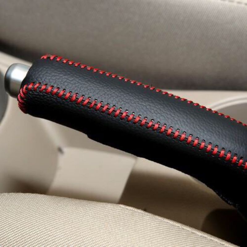 Bọc cần số & phanh tay da thật mềm xe Suzuki Ertiga, Swift, XL7